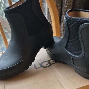 UGG Black Waterproof Ankle Boots